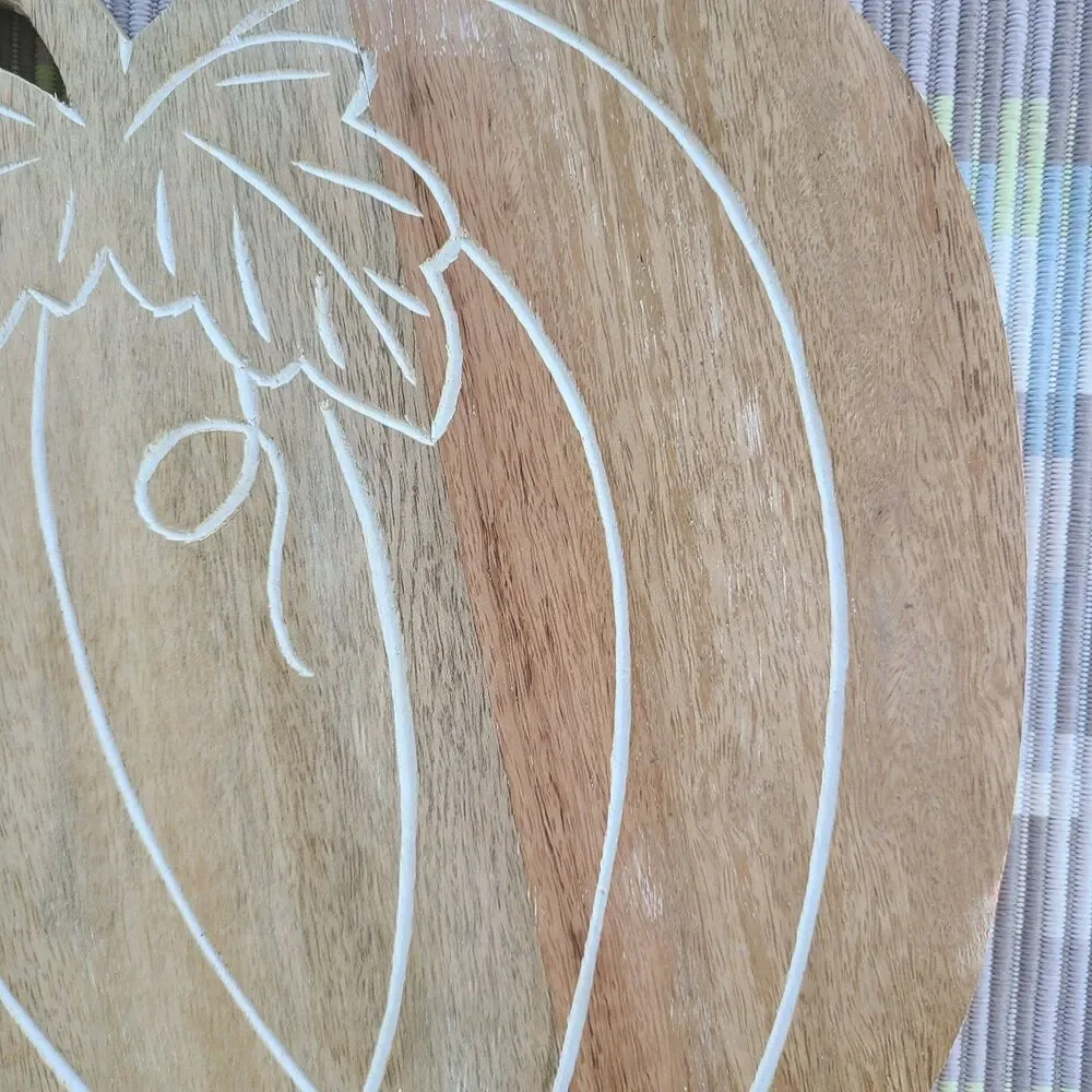 Handmade Wooden Pumpkin Charcuterie Styling Tray Cutting Board Harvest Decor